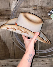 Load image into Gallery viewer, The Ceri Custom Floral Cowgirl Hat

